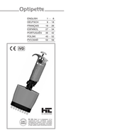 HTL OPTIPETTE OP12-10 Manual