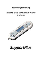 SUPPORTPLUS SP-MP3D-256 User Instruction Manual