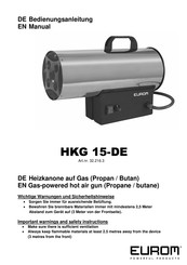EUROM HKG 15-DE Manual