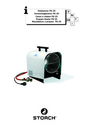 Storch PG 25 Manual