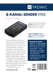 HTRONIC HT8S Manual