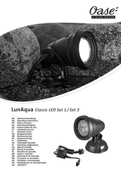 Oase LunAqua Classic LED Set 1 Operating Instructions Manual