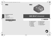 Bosch GCC 30-4 Professional Original Instructions Manual