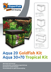 Aquadistri SuperFish Aqua 30 Manual And Warranty