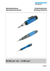 Mannesmann Demag GK 282 D Operating Instructions Manual