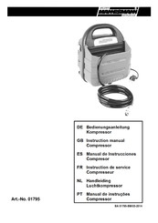 Mannesmann 01795 Operating Instructions Manual