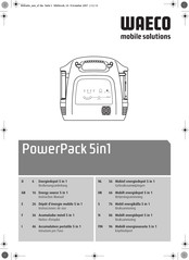 Waeco PowerPack Instruction Manual