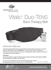 Airssential Home Vitalic Duo-Tens Instruction Manual