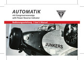 Junkers Citizen/Miyota 9100 User Manual