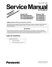Panasonic WH-ADC0309H3E5UK Service Manual Supplement