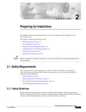 Cisco 6160 Hardware Installation Manual