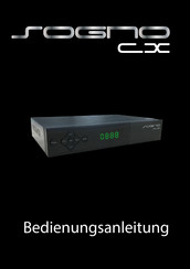Sogno CX Quick Start Manual