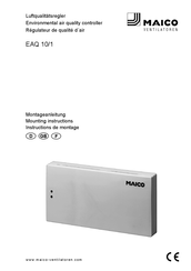 Maico EAQ 10/1 Mounting Instructions
