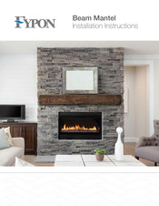 Fypon Beam Mantel Hand Hewn Installation Instructions Manual