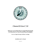 Channel D Lino C 2.0 Installation And Use Manual