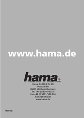 Hama 00049030 Manual