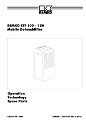Remko ETF 100 Operating Instructions Manual
