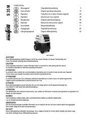 Mafell S 35 M Original Operating Instructions