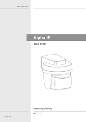 Alpha IP SMO 63001 Instruction Manual