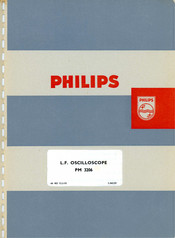 Philips PM 3206 Manual
