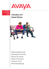 Avaya Voicebox CV Operating Instructions Manual