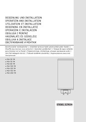 Stiebel Eltron PSH 30 TM Operation And Installation