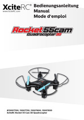 XciteRC Rocket 55 Cam 3D Manual