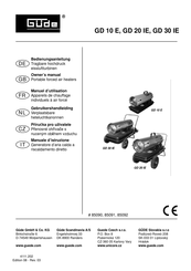 Gude GD 20 IE Owner's Manual