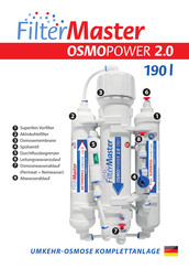 FilterMaster OSMOPOWER 2.0 Manual