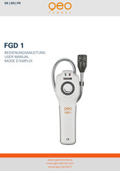 geo-FENNEL FGD 1 User Manual