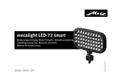 Metz mecalight LED-75 smart Operating Instructions Manual