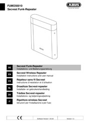 Abus FUMO50010 Installation Instructions And User Manual