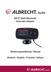 Albrecht Audio DR 57 Manual