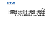 Epson Pro L1075UNL User Manual