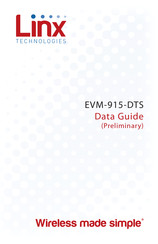 Linx EVM-915-DTS-FCS Data Manual