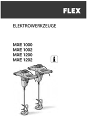 Flex MXE 1202 Manual