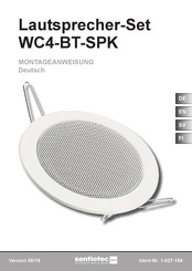 Sentiotec WC4-BT-SPK Instructions For Installation And Use Manual