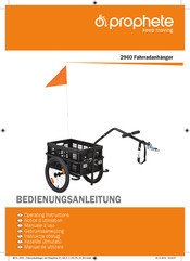 Prophete 2960 Operating Instructions Manual