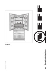 NEFF K7761X0 Series Operating Instructions Manual