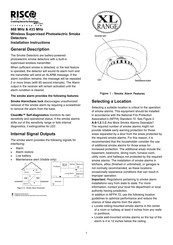 Risco 433 MHz Installation Instructions Manual