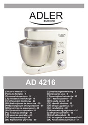 Adler europe AD 4216 User Manual