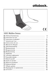 Otto Bock 50S5 MALLEO SENSA Instructions For Use Manual