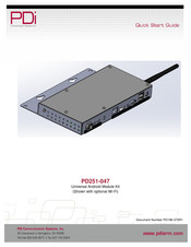 PDi PD251-047 Quick Start Manual