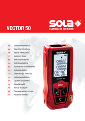 Sola Vector 50 Operating Instructions Manual