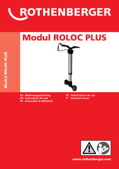 Rothenberger ROLOC PLUS Instructions For Use Manual