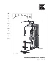 Kettler Multigym 07752 850 Manuals Manualslib