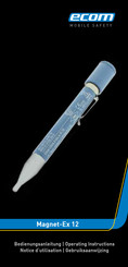 Ecom Magnet-Ex 12 Operating Instructions Manual