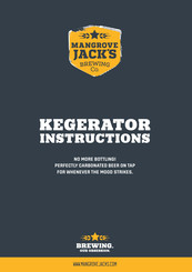Mangrove Jack's Kegerator Series Instructions Manual