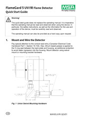 MSA FlameGard 5 Quick Start Manual