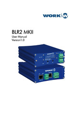 Work Pro BLR2 A PLUS MKII User Manual